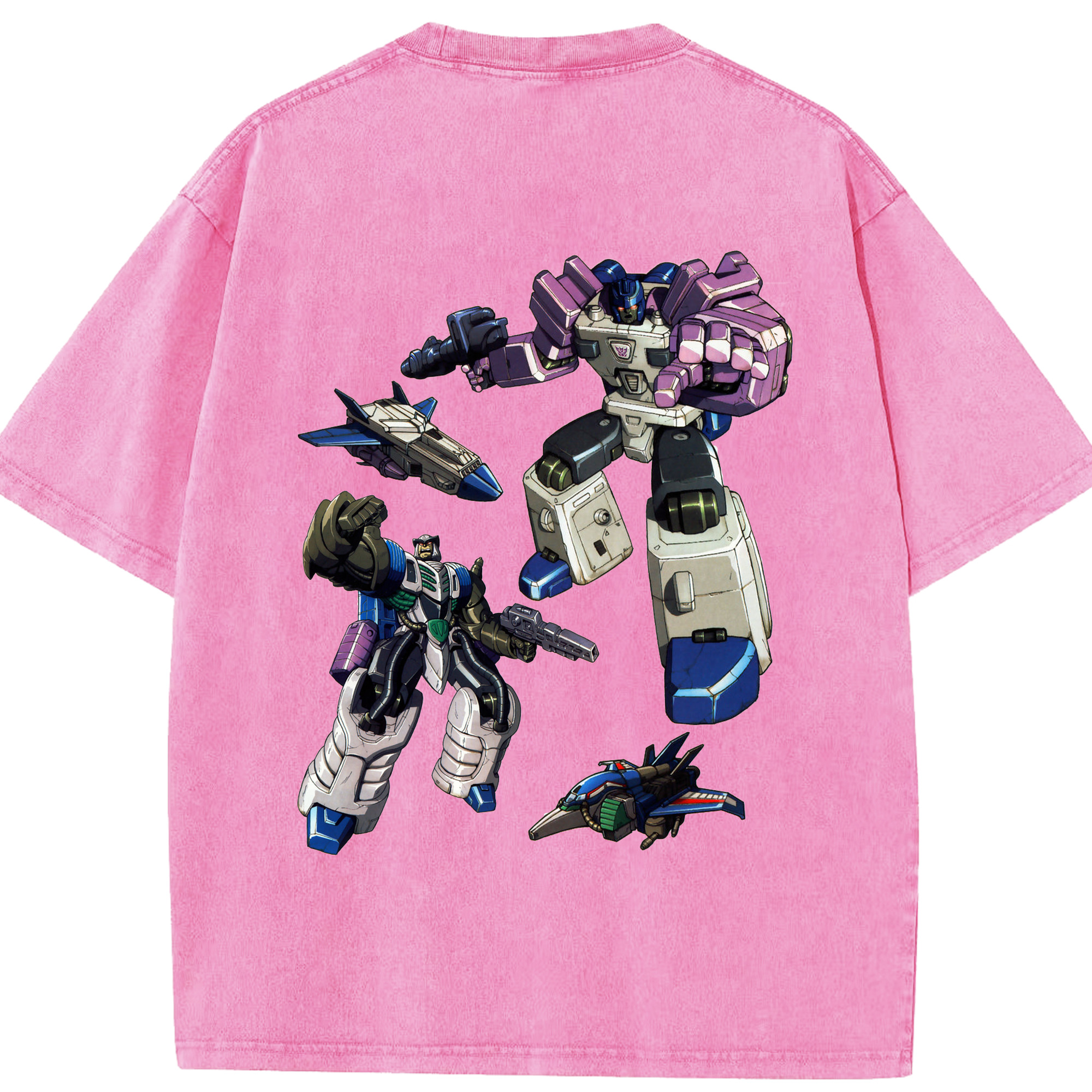 （画像用）  綿100% ヴィンテージ風 半袖Tシャツ（背面プリント）